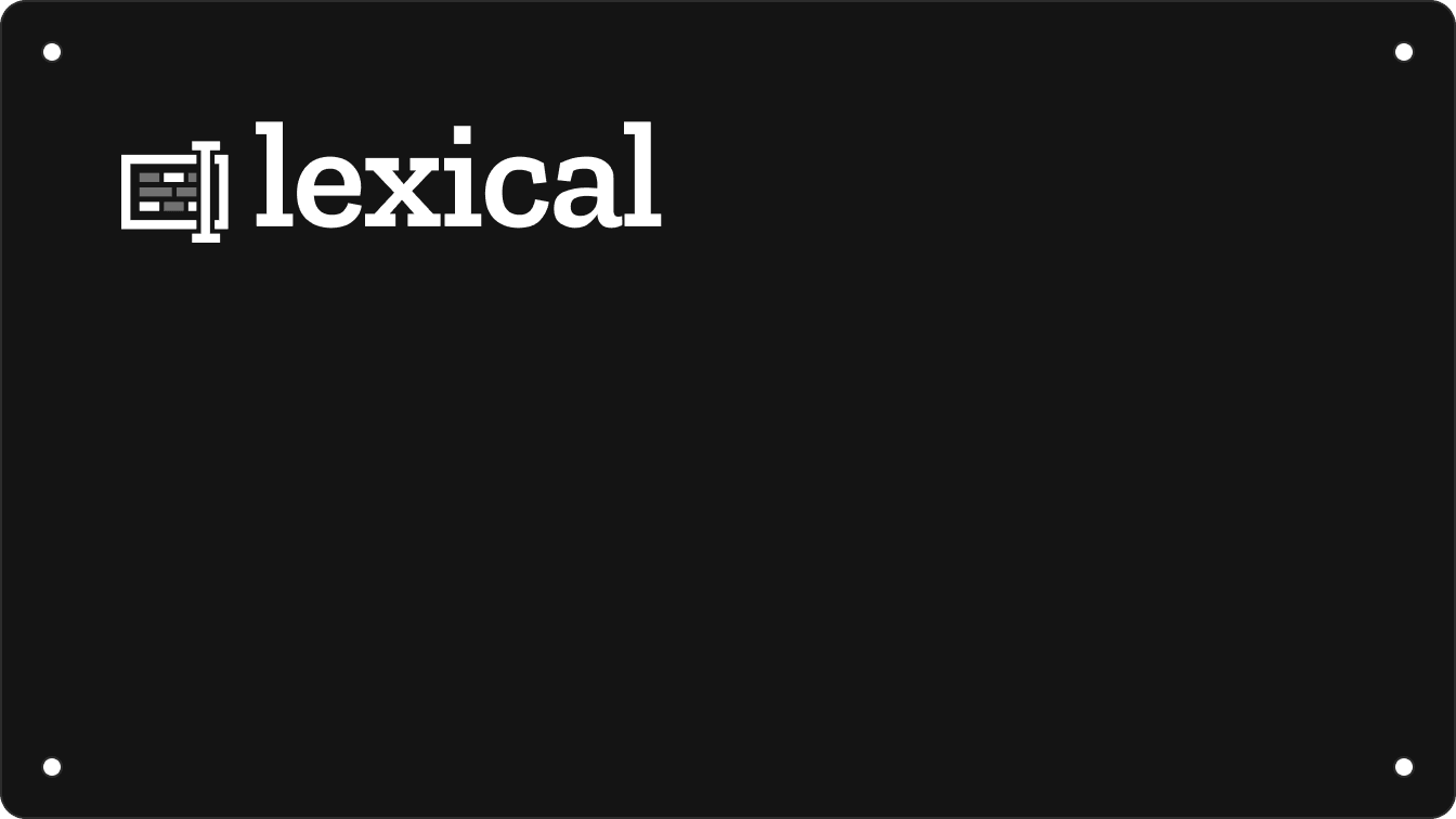 Lexical logo