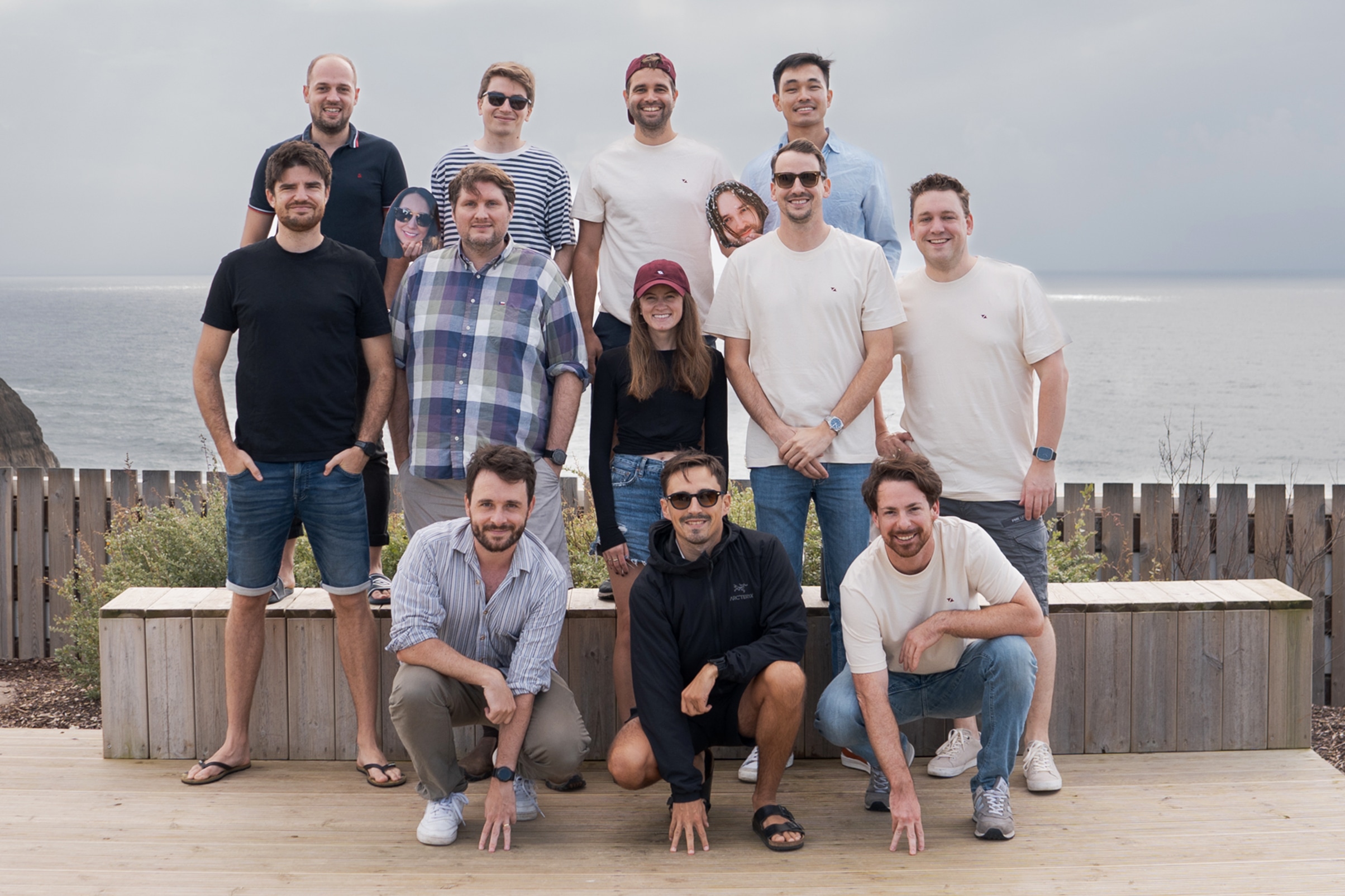 The Liveblocks team gathered together in Ericeira, Portugal